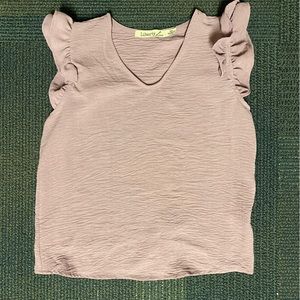 Liberty Love ruffle sleeve blouse